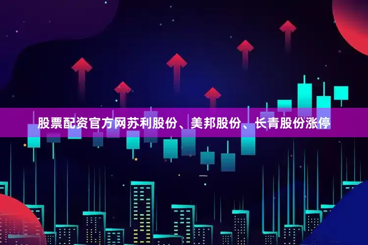 股票配资官方网苏利股份、美邦股份、长青股份涨停