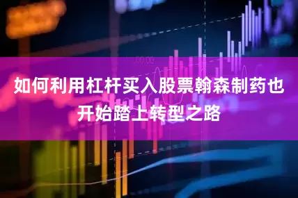 如何利用杠杆买入股票翰森制药也开始踏上转型之路