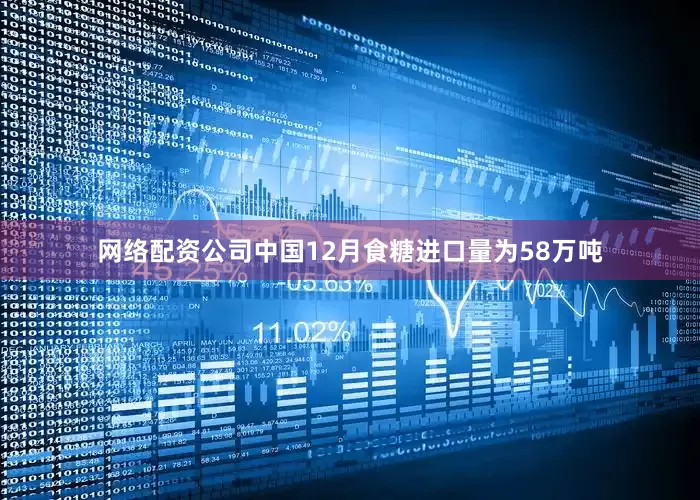网络配资公司中国12月食糖进口量为58万吨