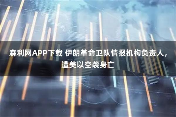 森利网APP下载 伊朗革命卫队情报机构负责人，遭美以空袭身亡